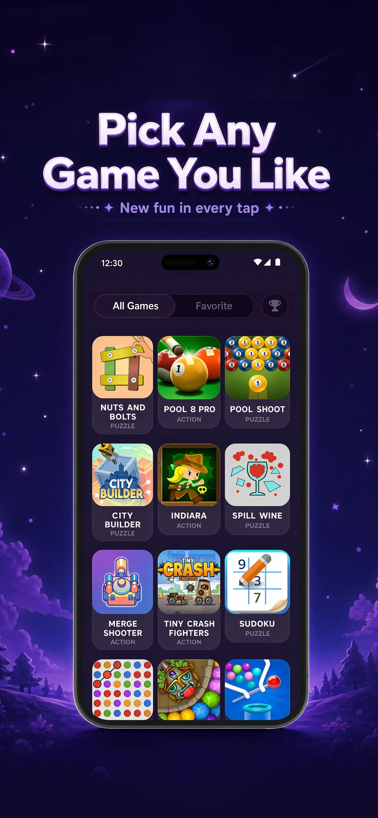 No WiFi Mini Games-SeaGame screenshot